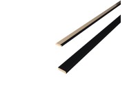 Egger Krycí lišta pro stěnový panel DecoWall AL537 černá 2,4 m