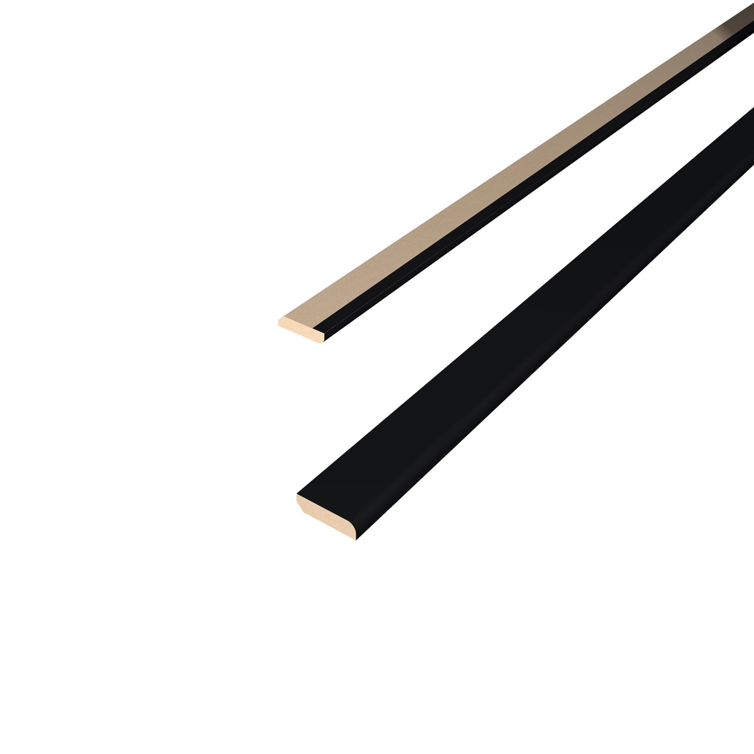 Egger Krycí lišta pro stěnový panel DecoWall AL537 černá 2,4 m