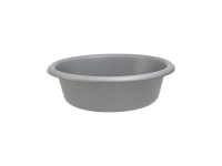 Umyvadlo kulaté, šedá metalíza, 6 l, pr. 37,5 cm Umyvadlo kulaté, šedá metalíza, 6 l, pr. 37,5 cm
