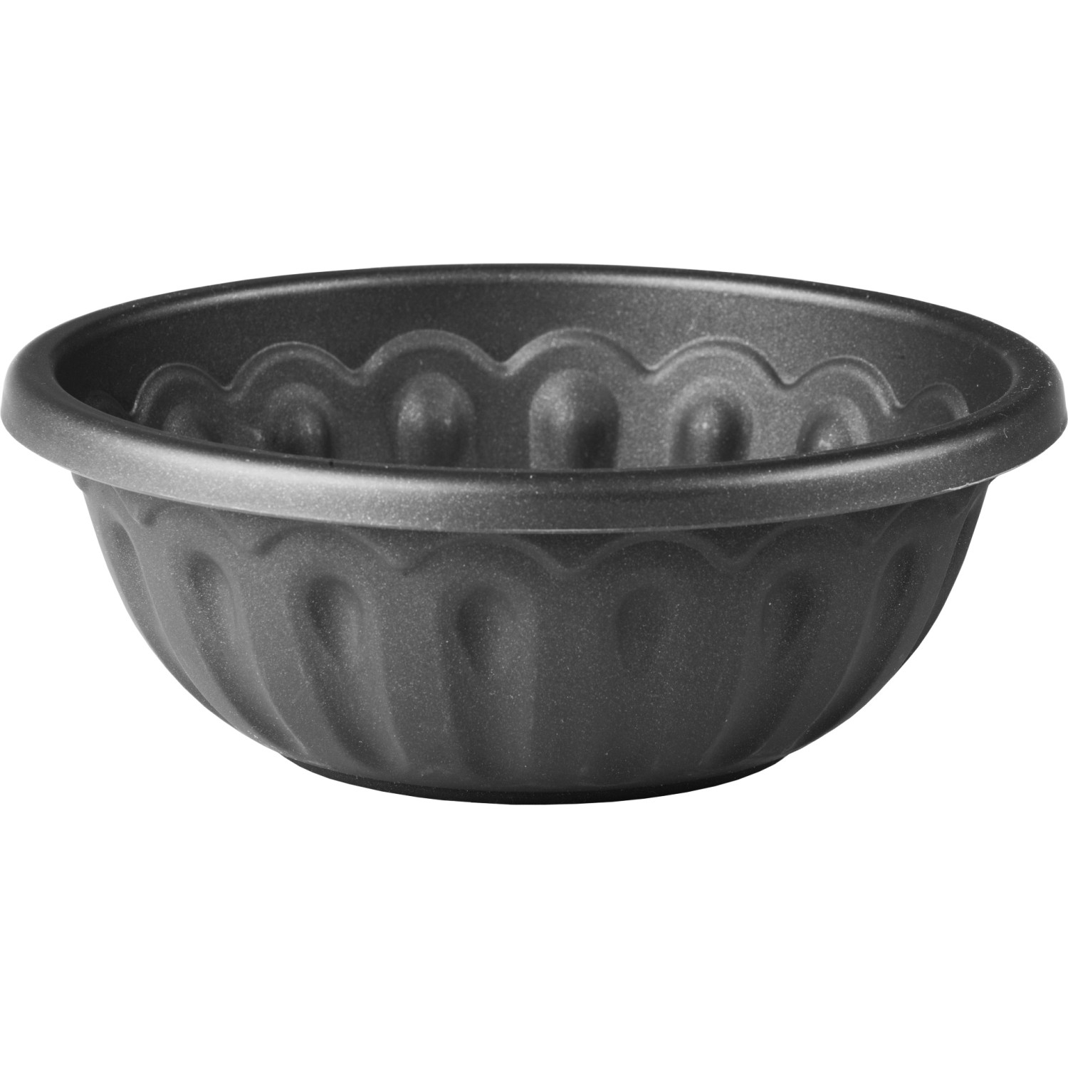 Plastia Žardina Lea antracit průměr 30 cm