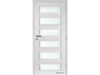 Doornite Dveře rámové Caledonia sklo, borovice bělená, 80 P