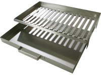 Buschbeck Rošt na oheň s popelníkem pro zděné grilovací krby, 46 x 9 x 30 cm