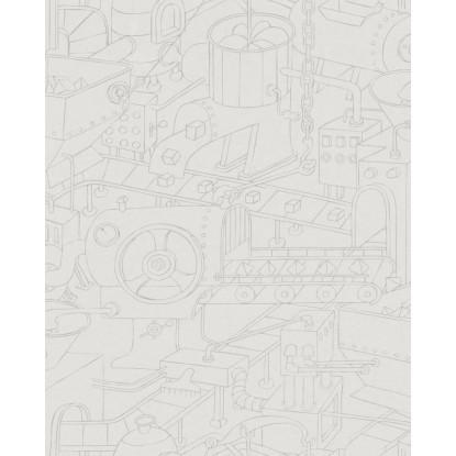 Komar Vliesová fototapeta Doodle Factory 250 x 200 cm