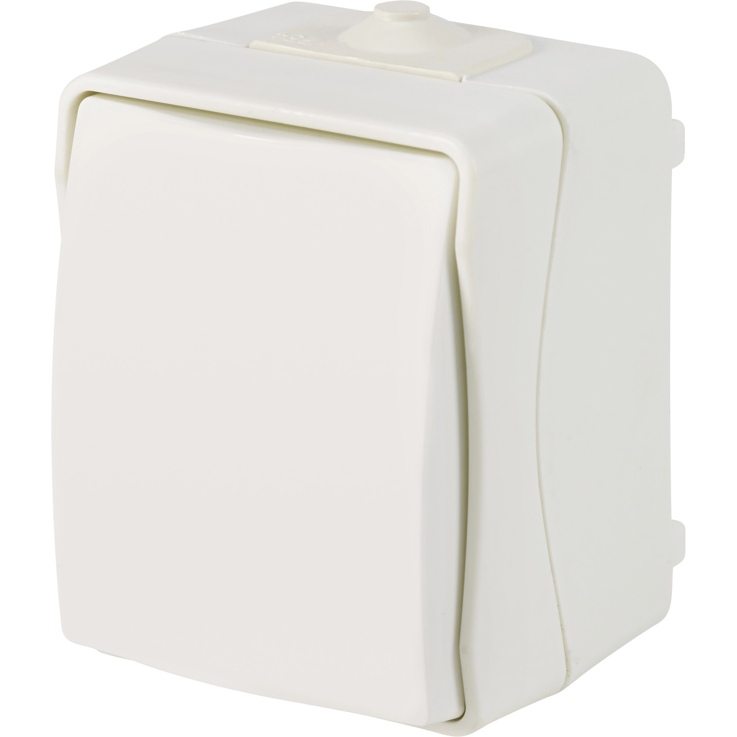 Vypínač/přepínač do vlhkého prostředí IP54, bílý