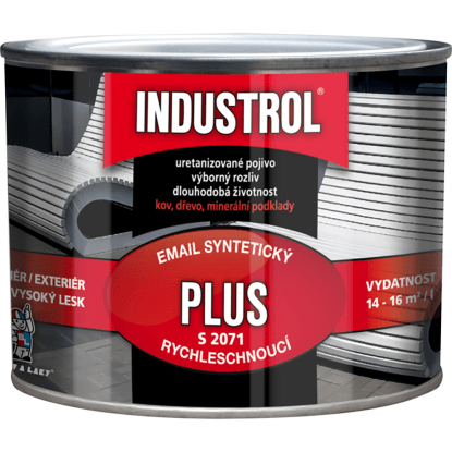 Industrol Plus S2071 email bílý 375 ml