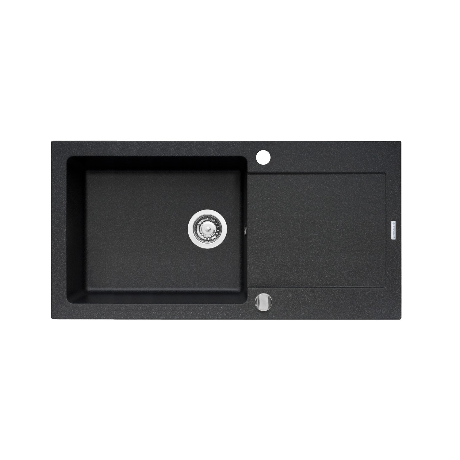 Dřez Mido (100x50) 1B 1D černá