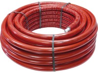 Pipetec Izolovaná vícevrstvá komp. trubka DVGW, červená, pr. 26 x 3 mm, role 25m