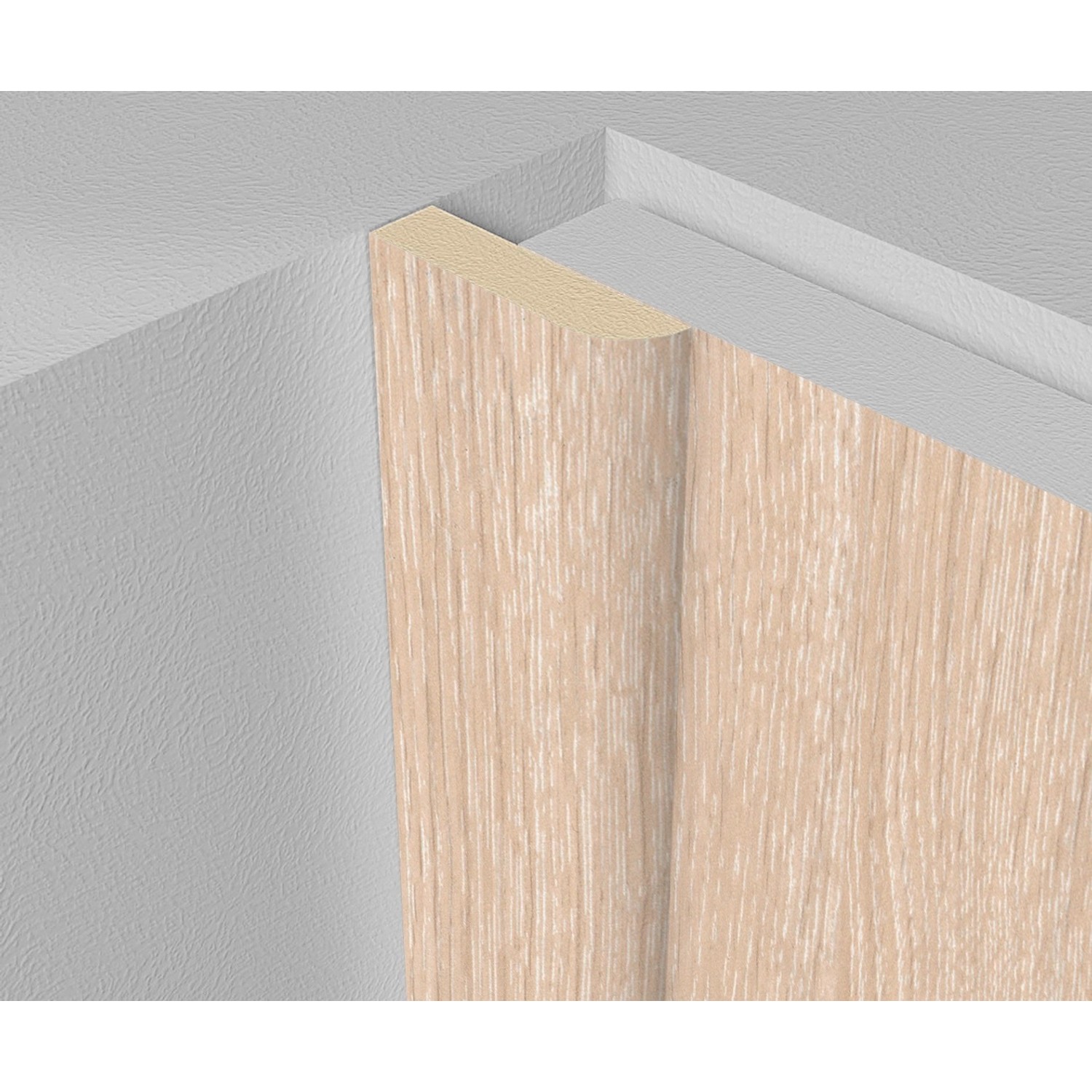 Krycí lišta, birmingham, dub, 6 x 25 x 2600 mm