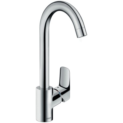 Hansgrohe Páková dřezová baterie Logis M31 260 1jet, chrom