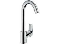 Hansgrohe Páková dřezová baterie Logis M31 260 1jet, chrom