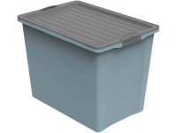 Rotho Stohovatelný box Compact A3 s kolečky, modrý, 70 l