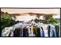 Bondecor Obraz, MDF rám, SHADOW Vodopád 51 x 102 cm