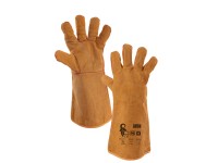 CXS Rukavice svářecí AMON, oranžové, vel. 11