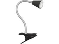 LED svítidlo se skřipcem černé by jedi 30 cm