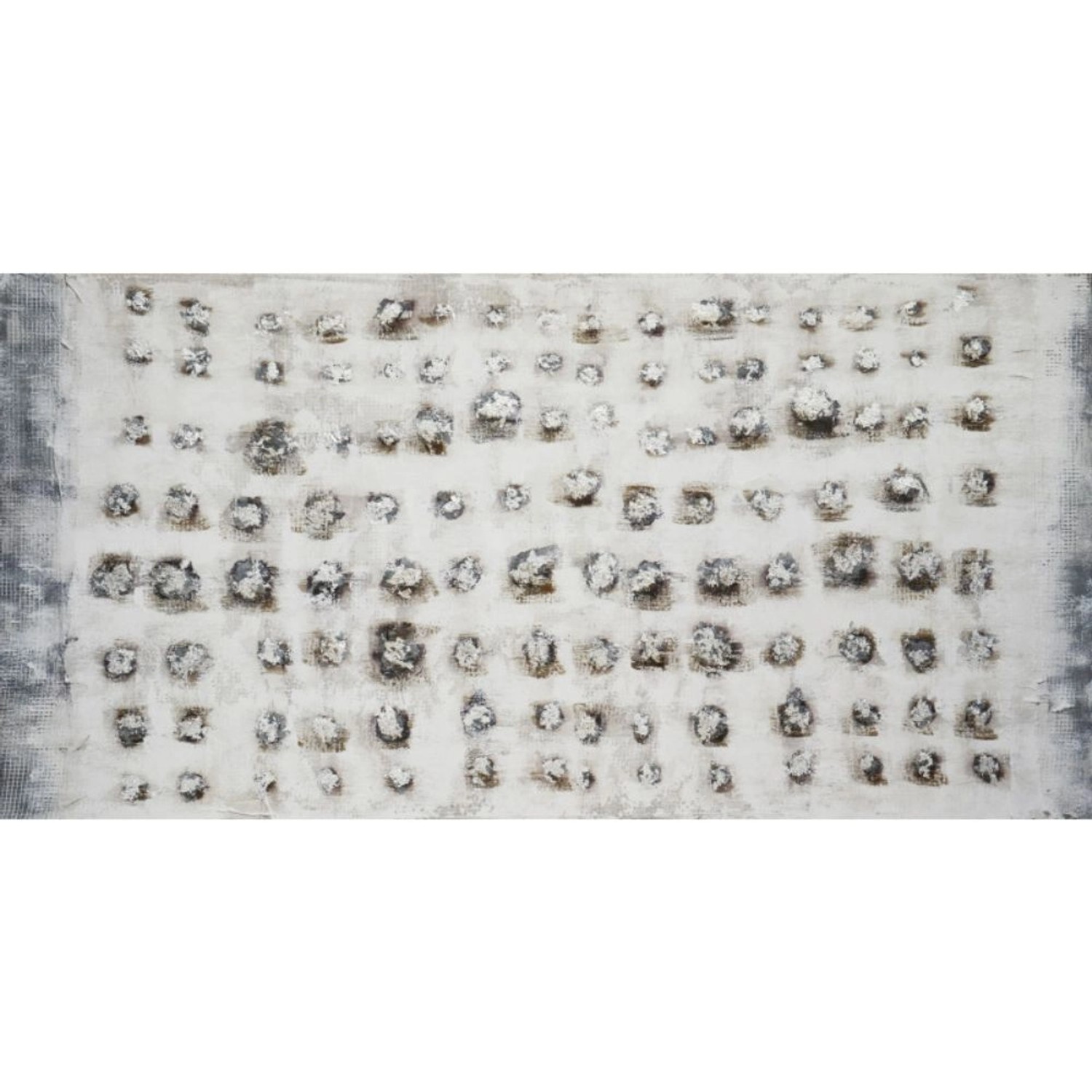 FALC Malovaný obraz tečky, 70 x 140 cm