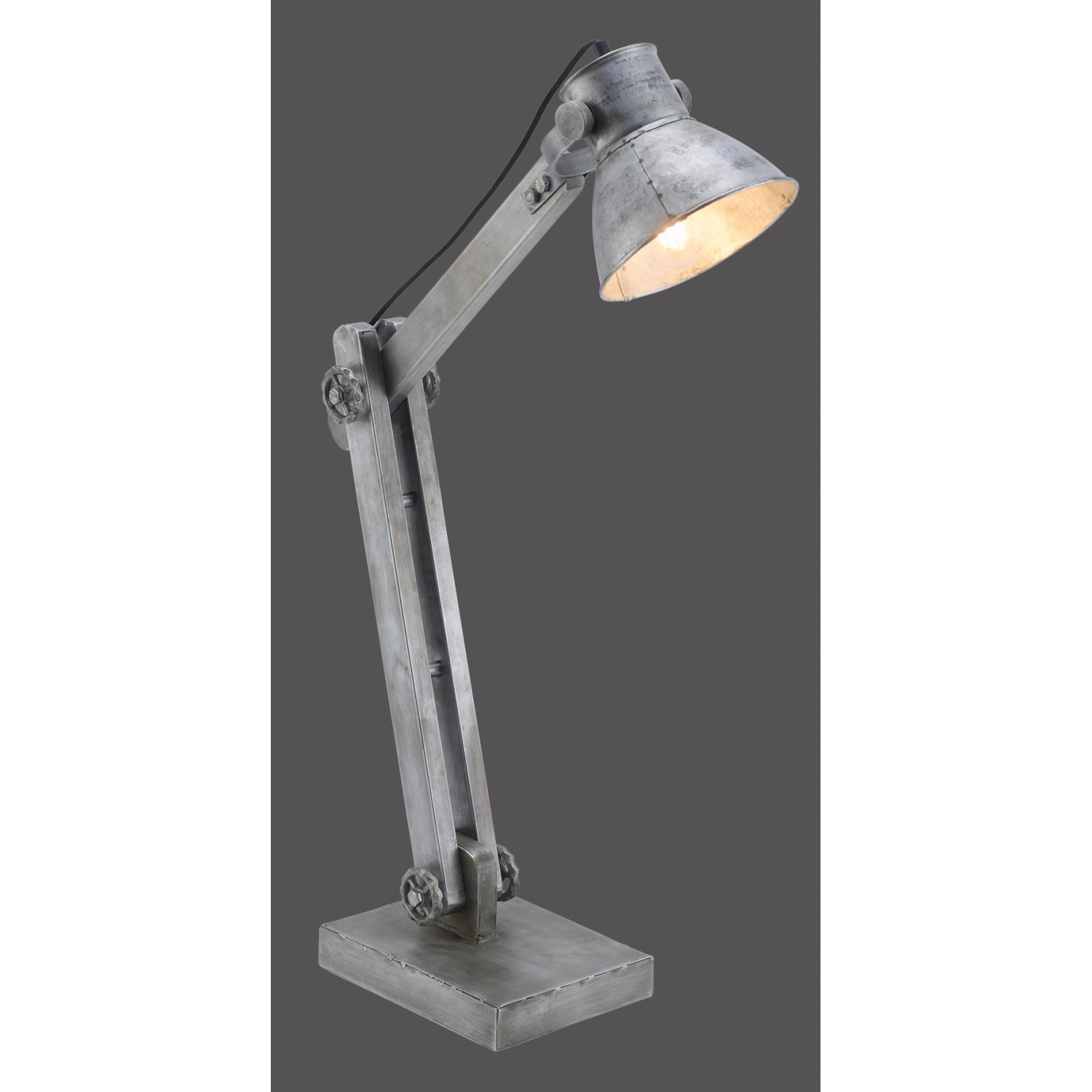 Just Light. Stolní lampa Samia, 1xE27, železná, 58 x 18 x 97 cm