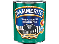 HAMMERITE Přímo na rez barva na železné kovy matná grafitová 0,7 l