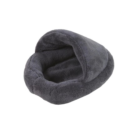 Fenica Pelíšek pro hlodavce papuče, šedá, 26 x 34 cm