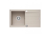 Pyramis Vestavný dřez Sparta 1B 1D, pyragranite, béžová, 76 x 44 x 18 cm