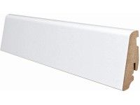 Living by HARO Soklová lišta MDF foliovaná bílá 58 x 19 x 2200 mm
