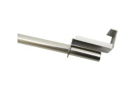Gardinia Upínací vitrážní tyčka, titanová, pr. 9 mm, 40 - 60 cm
