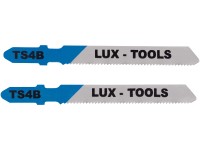 LUX-TOOLS Listy přímočaré pily na kov jemné upínání T, 2 ks