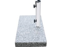 OBI Stojan na slunečník Granada granit.šedý pro tyče pr.32-38mm,max. pr. 2m 20kg