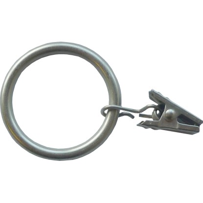 Gardinia Kroužky s háčky a sponami Europa stříbrné, 10 ks