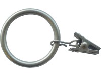 Gardinia Kroužky s háčky a sponami Europa stříbrné, 10 ks