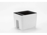 Plastia Samozavlažovací truhlík na zábradlí Berberis bílá 24 x 30 x 26 cm