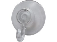 D.I.P. Přísavný háček QF typ 3250, plast, transparentní, 2 ks