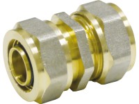 PIPETEC Závitová spojka SFK1616 měděná, 16x2 - 16x2 PIPETEC Závitová spojka SFK1616 měděná, 16x2 - 16x2