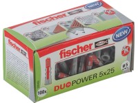 Fischer Hmoždinka DuoPower 5 x 25 LD, 100 ks