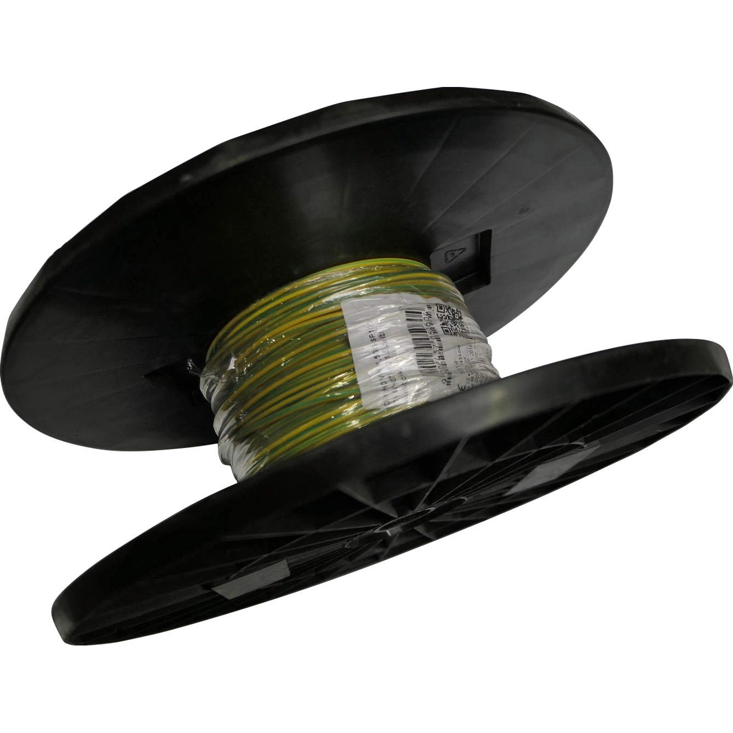 Silový vodič H07V-K 1,5, zeleno-žlutá (cívka) - metráž