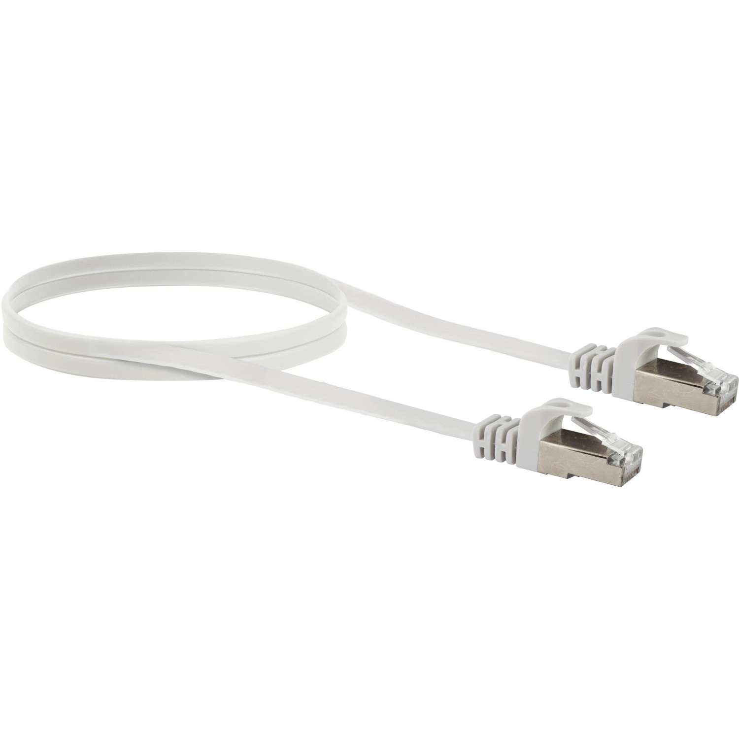 Schwaiger Plochý síťový kabel CAT 6 U/FTP konektor RJ45 1,5 m