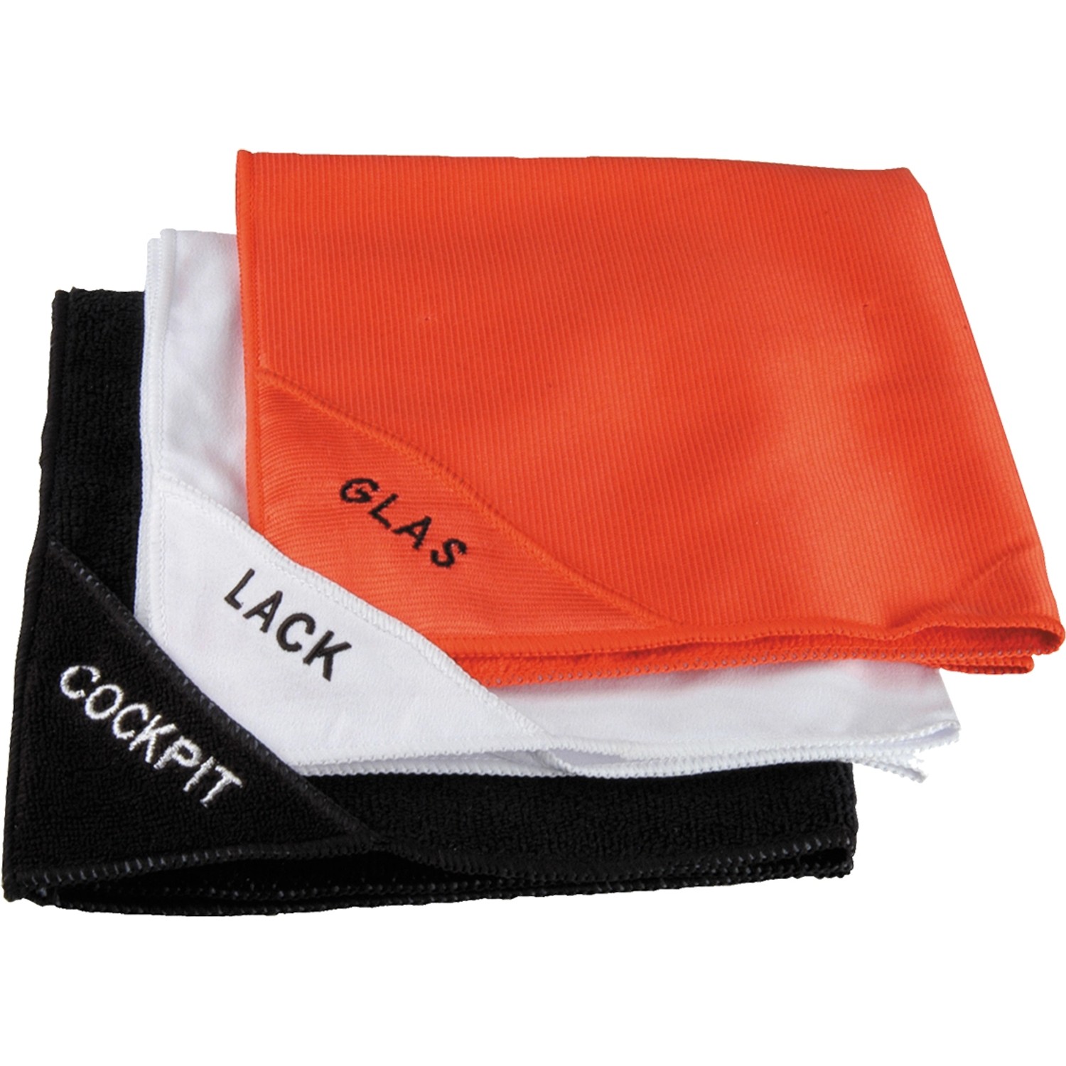 Nigrin utěrky mikrovlákno na lak, sklo a cockpit 3 ks