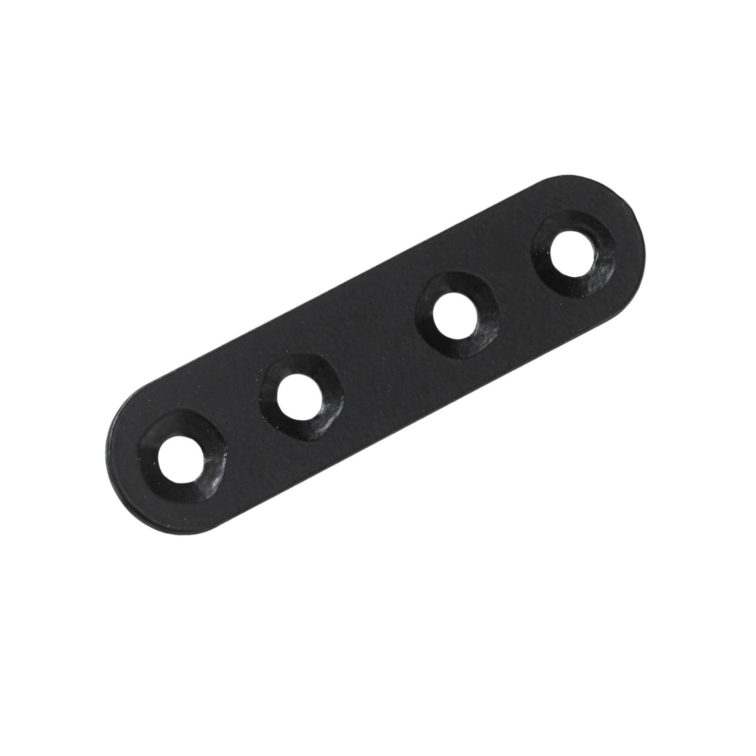 Hettich Spojovací destička, černá, 60 x 15 x 2 mm