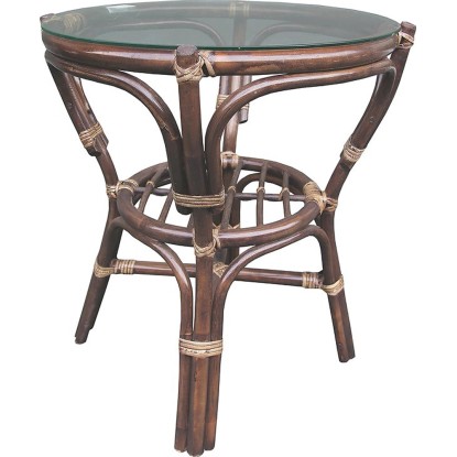 Balkonový stůl Achao ratanový, pr. 55 x 60 cm *