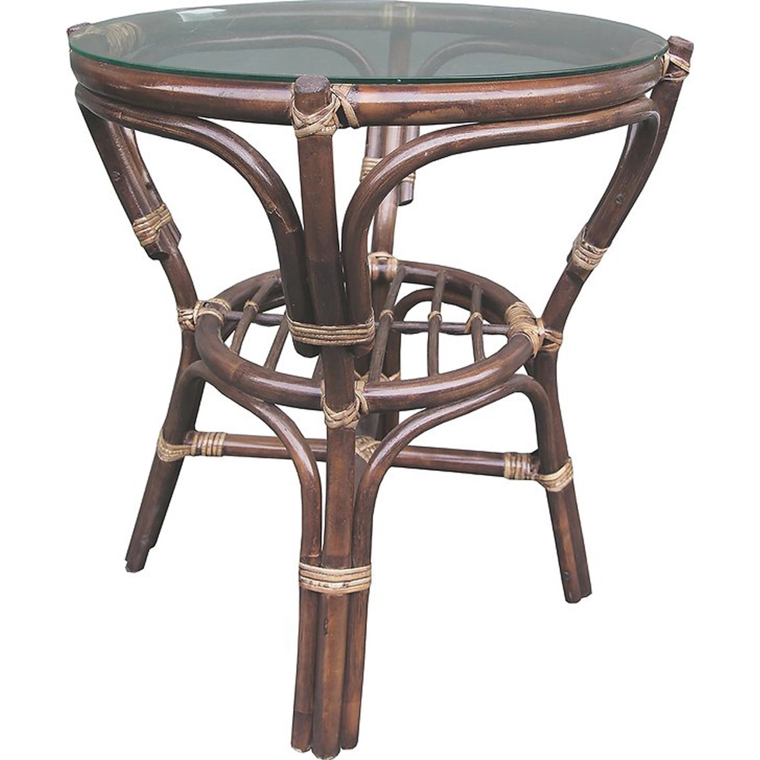 Balkonový stůl Achao ratanový, pr. 55 x 60 cm *