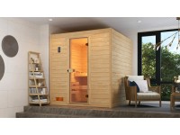 Weka Dřevěná sauna Valida 3 skl.dv., přírodní, 189x189x203,5 cm + BioAktiv 7,5kW Weka Dřevěná sauna Valida 3 skl.dv., přírodní, 189x189x203,5 cm + BioAktiv 7,5kW