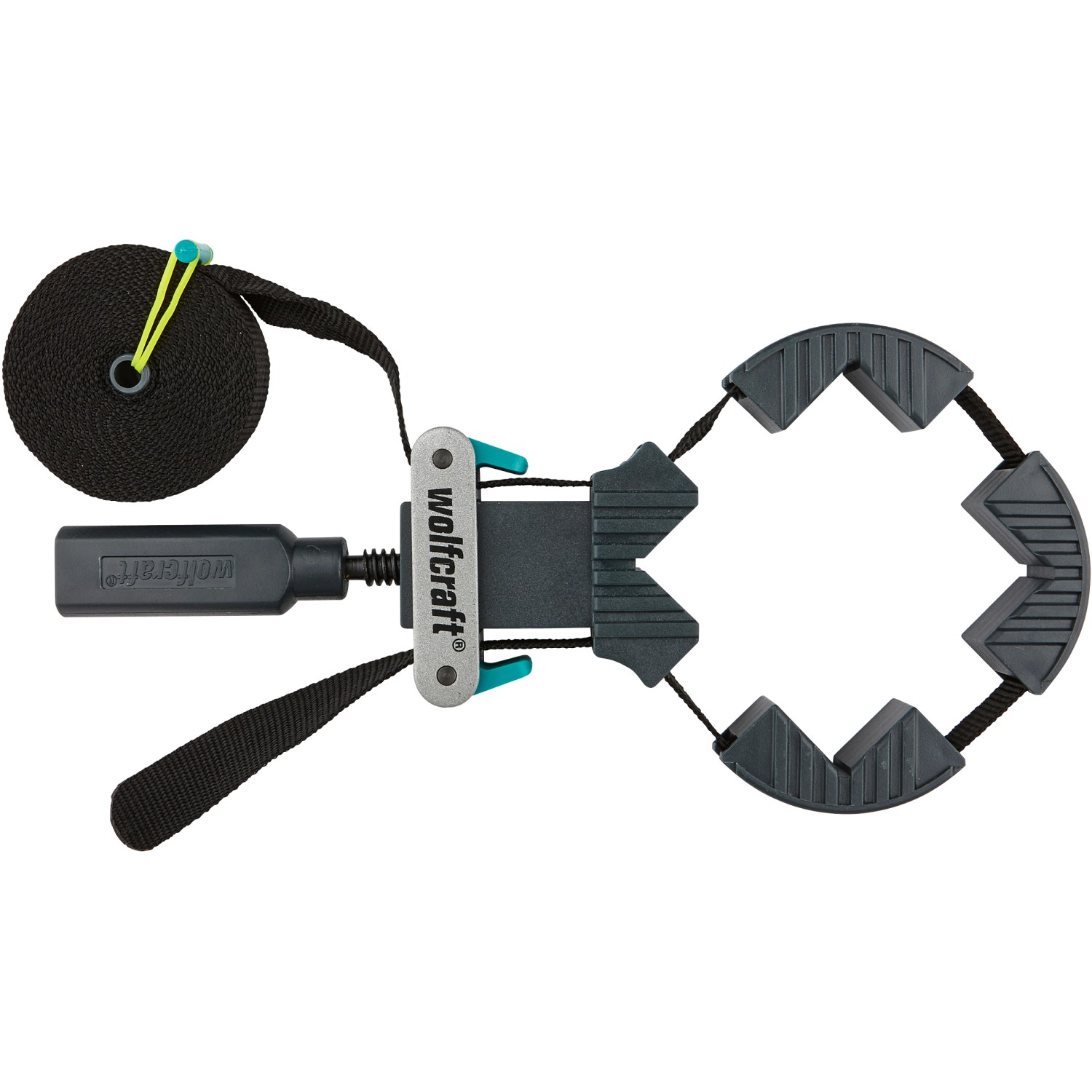 Wolfcraft Pásová svěrka na rámy se 4 upínacími čelistmi