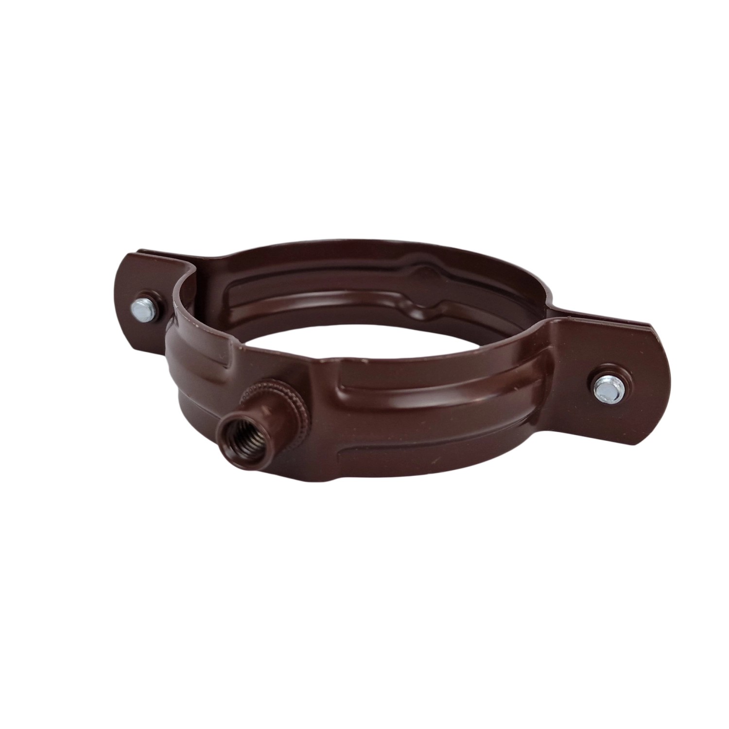 COVERNIT Objímka 250/80 pro okapové svody čokoládově hnědá RAL 8017, 80-140 mm