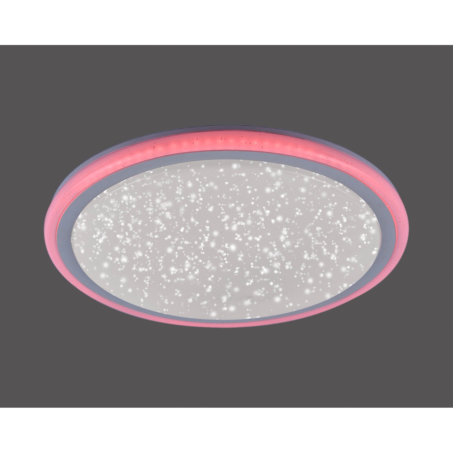 Just Light. Stropní LED svítidlo Luisa, 3000-6400K+RGB, pr. 40 cm