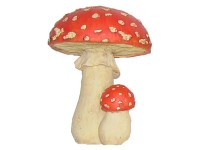 Dekorativní houba, různé druhy, 1 ks, 18 cm