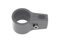 Floraworld Jednoduchá přípojka plotového pole na sloupek černá 34 mm