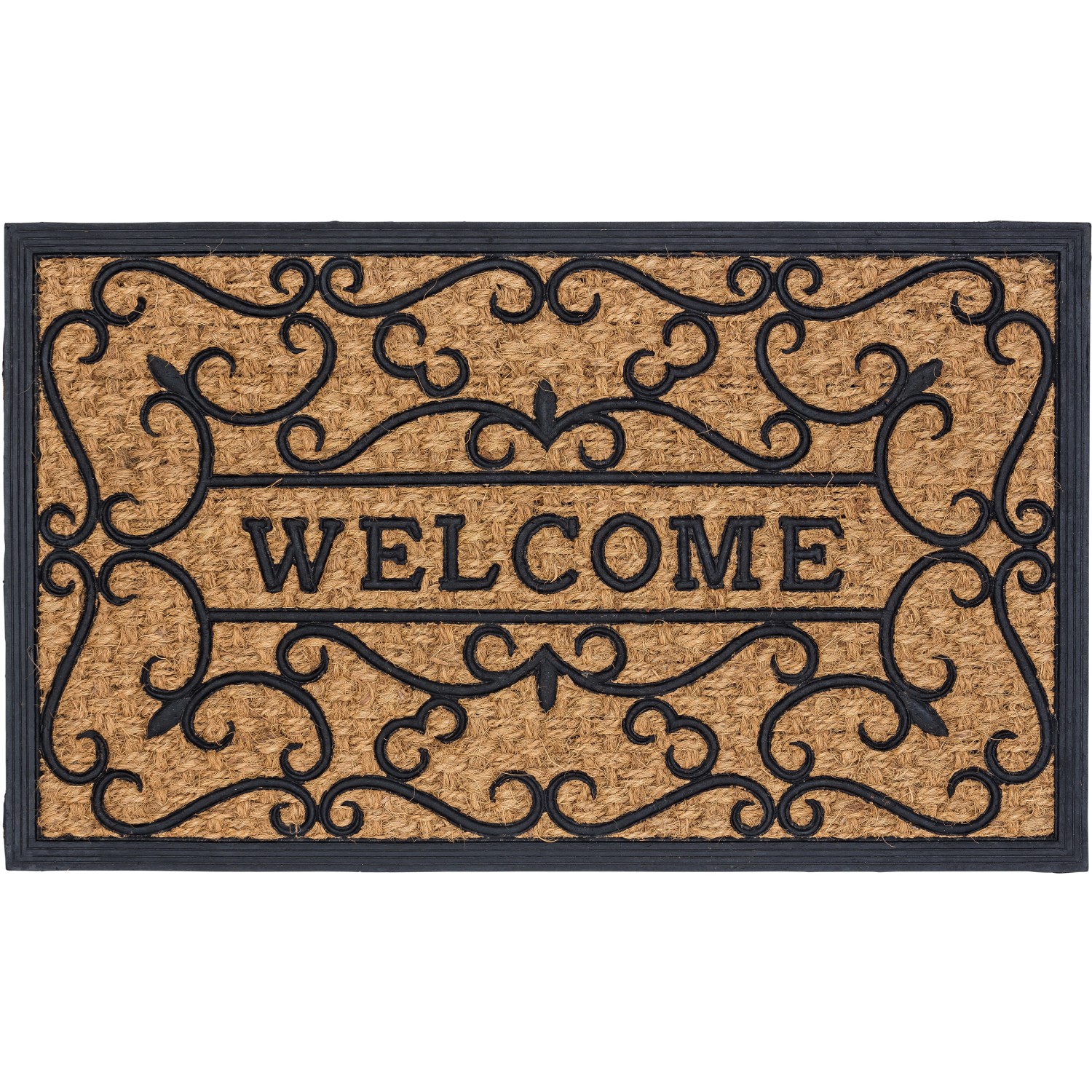 Astra Rohožka Coco Deluxe Light 45 cm x 75 cm reliéf Welcome