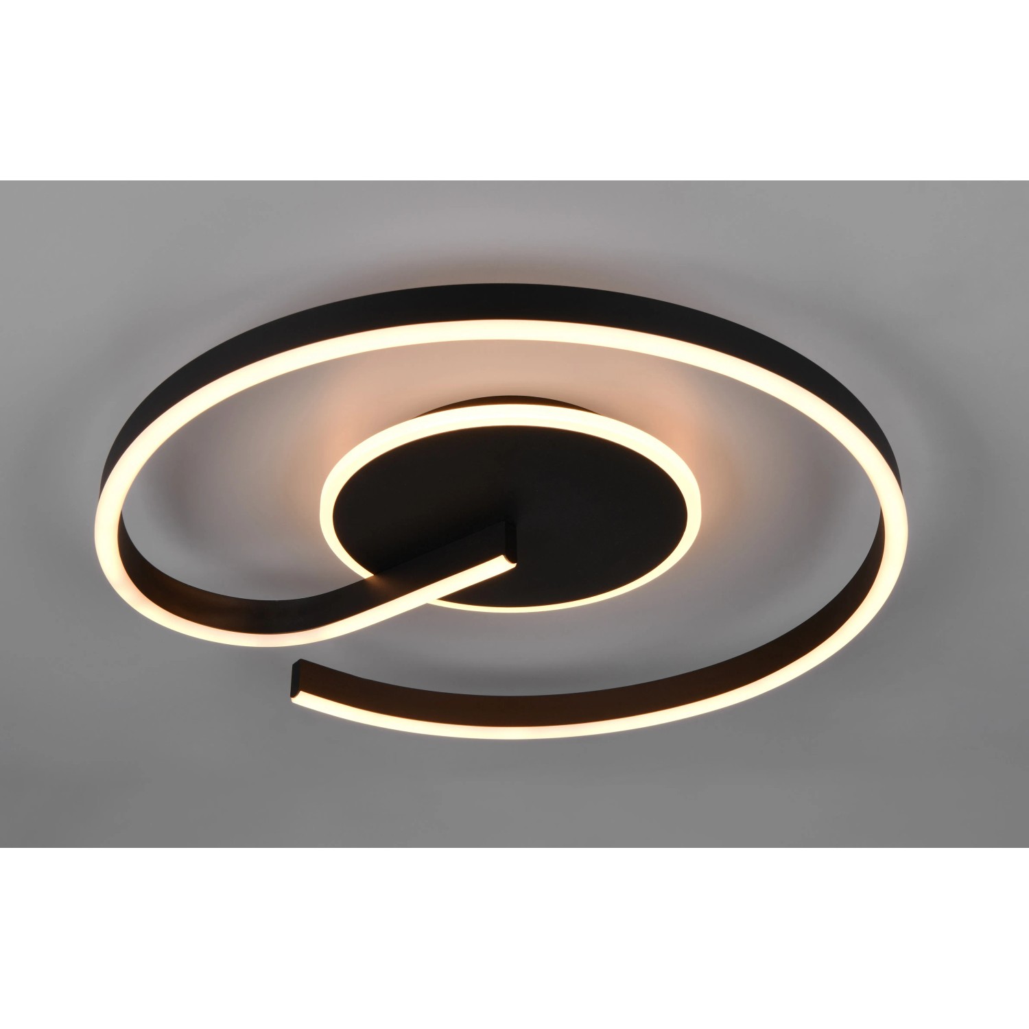 Reality Stropní LED svítidlo Calle 21W 2600lm 2300+3000+4000K mat černá pr. 50cm