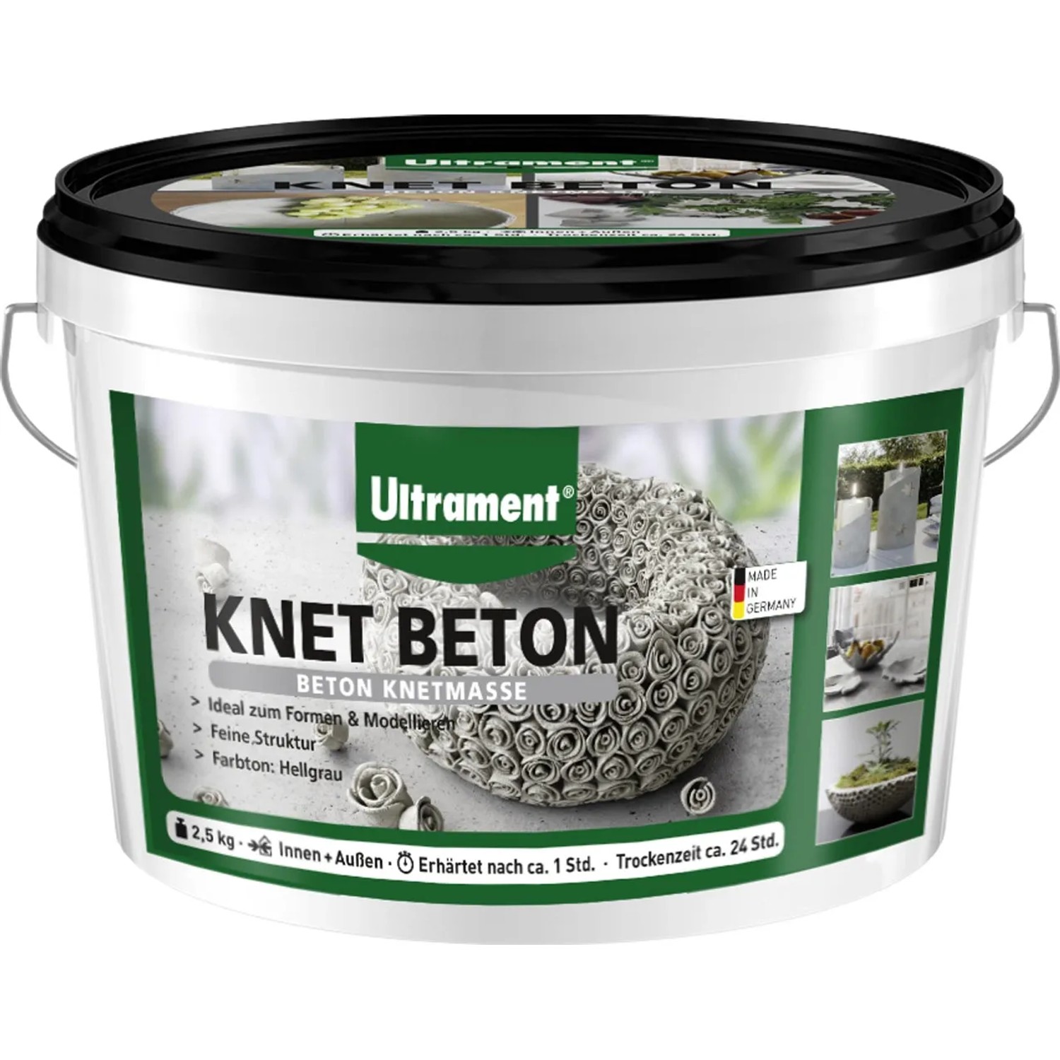 Ultrament Hnětací beton šedý 2,5 kg