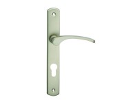 COBRA Štítové dveřní kování LAURA ECONOMY PZ 90 F9 - nerezový elox