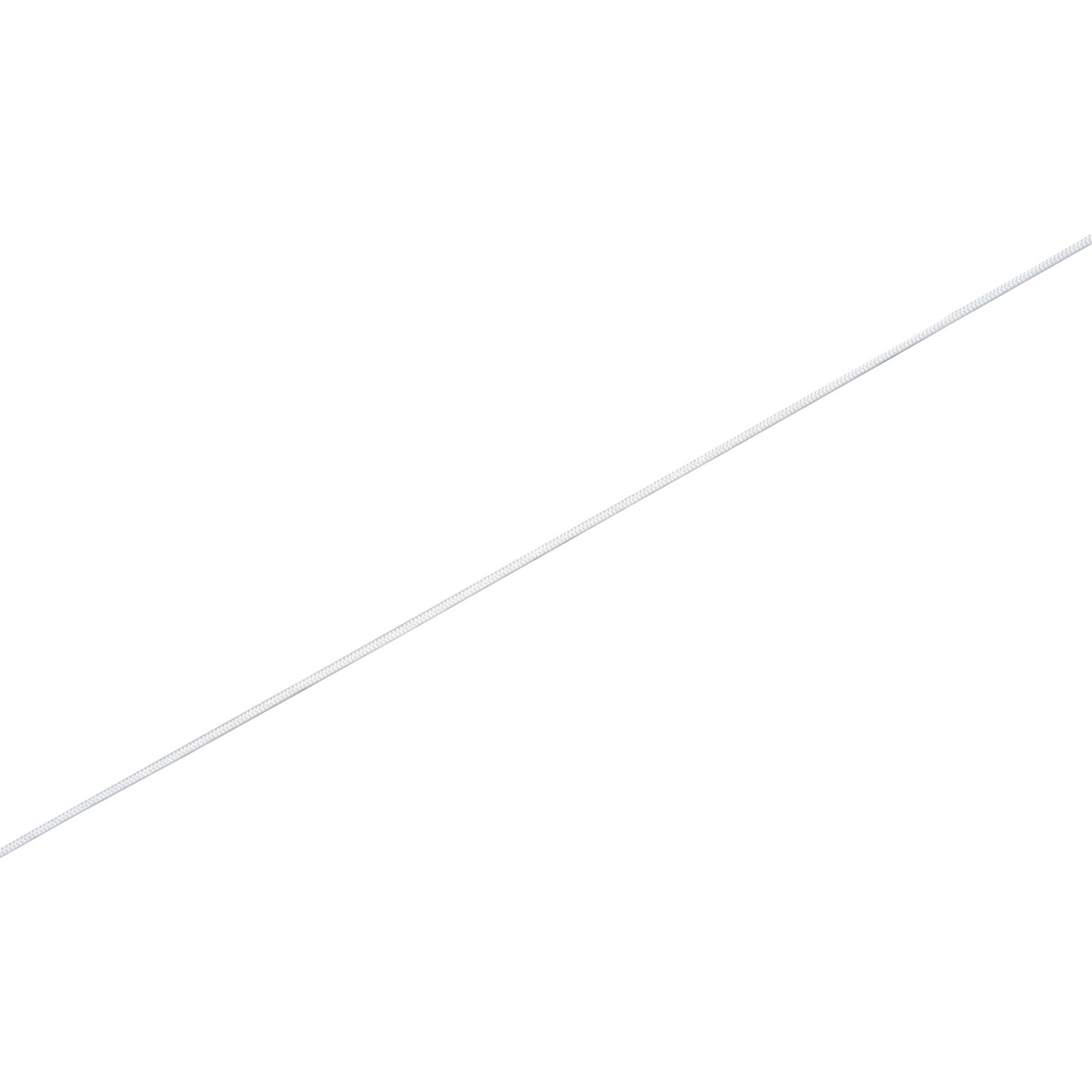 LUX Polyesterové žaluziové lanko pletené bílé, pr. 1,7 mm - metráž